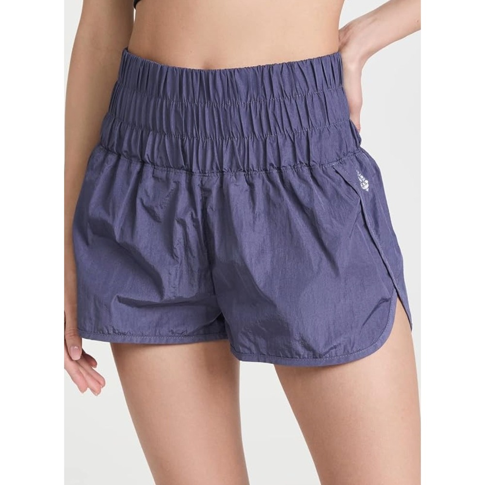 Free People FP Movement The Way Home Shorts High Waist‎ Activewear Run Womens L